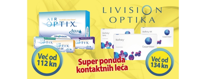 Najveći popust na kontaktne leće do sada!